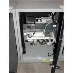 SERVER RACK,CPU,POWER STRIP MODEM