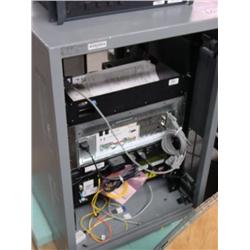 SERVER RACK,CPU,POWER STRIP,MODEM & CONTROLLER