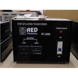 AED STEP UP & DOWN TRANSFORMER MODEL ST-2000