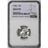 Image 1 : 1942 Mercury Dime Coin NGC MS67FB
