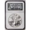 Image 1 : 1999 $1 American Silver Eagle Coin NGC MS69 20th Anniversary