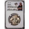 Image 1 : 1945 Walking Liberty Half Dollar Coin NGC Genuine Rick Harrison Signature