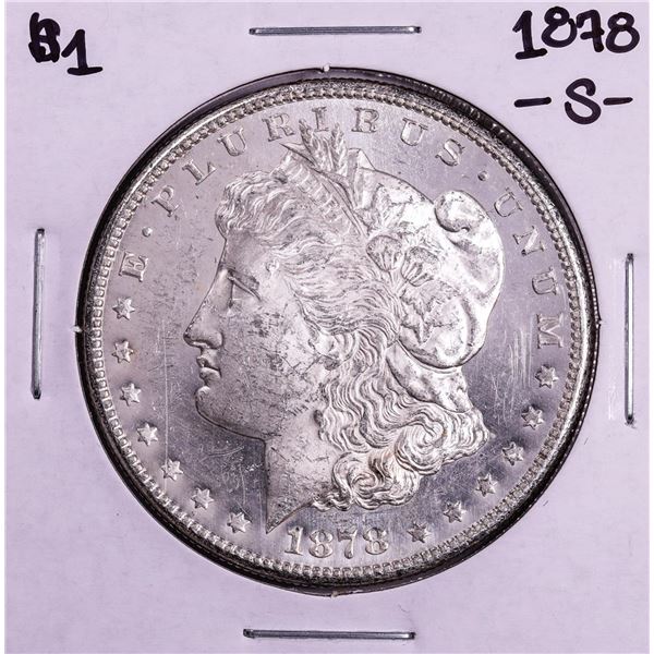 1878-S $1 Morgan Silver Dollar Coin