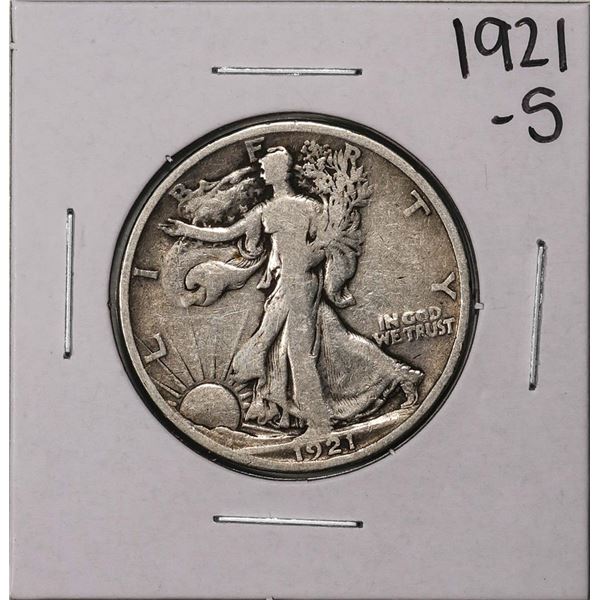 1921-S Walking Liberty Half Dollar