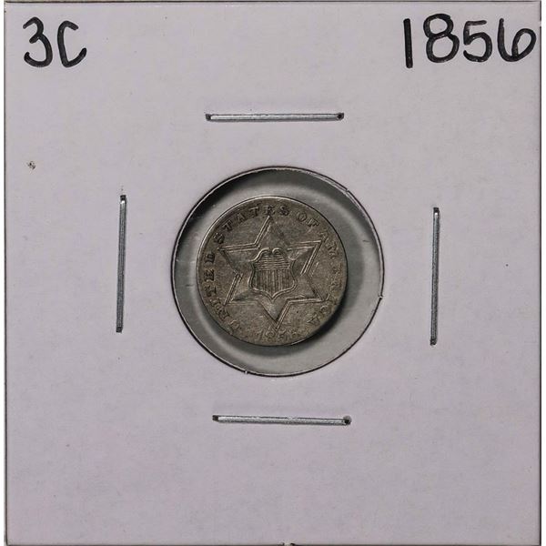 1856 Three Cent Silver Coin