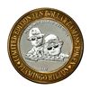 Image 1 : .999 Silver Flamingo Hilton Reno, Nevada $10 Casino Limited Edition Gaming Token