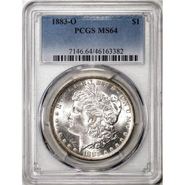 1883-O $1 Morgan Silver Dollar Coin PCGS MS64