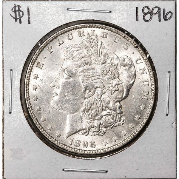 1896 $1 Morgan Silver Dollar Coin