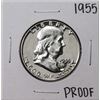Image 1 : 1955 Proof Franklin Half Dollar Coin