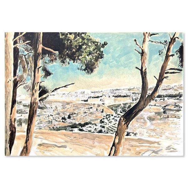 Arie Azene Limited Edition Serigraph On Paper