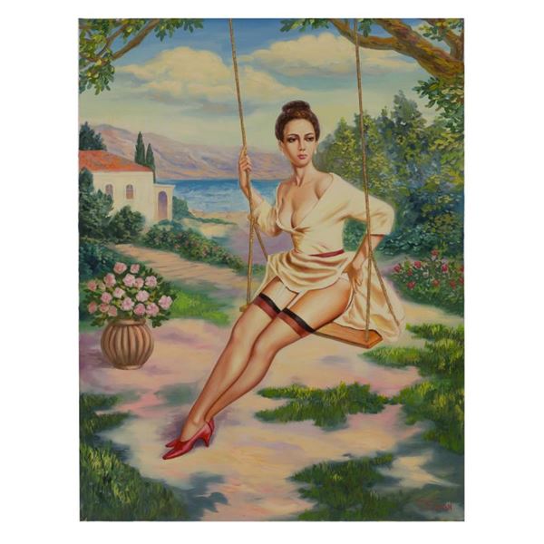 Taras Sidan "Gabriele" Limited Edition Giclee On Canvas