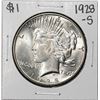 Image 1 : 1928-S $1 Peace Silver Dollar Coin