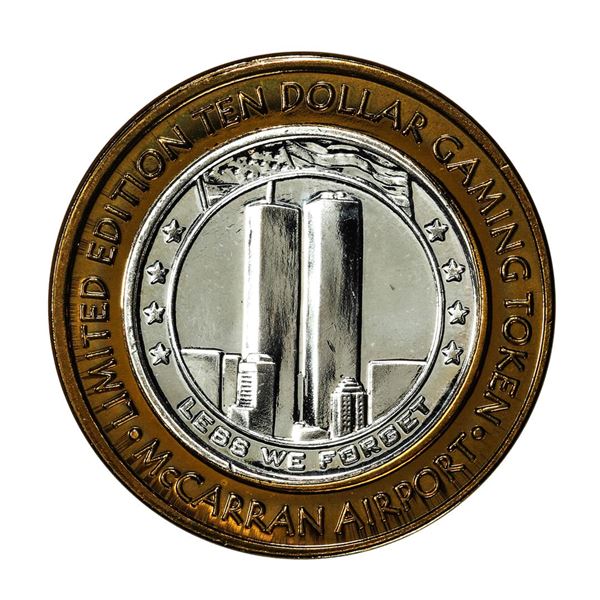 .999 Silver McCarran International Airport Las Vegas, NV $10 Limited Gaming Token
