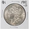 Image 1 : 1902-S $1 Morgan Silver Dollar Coin
