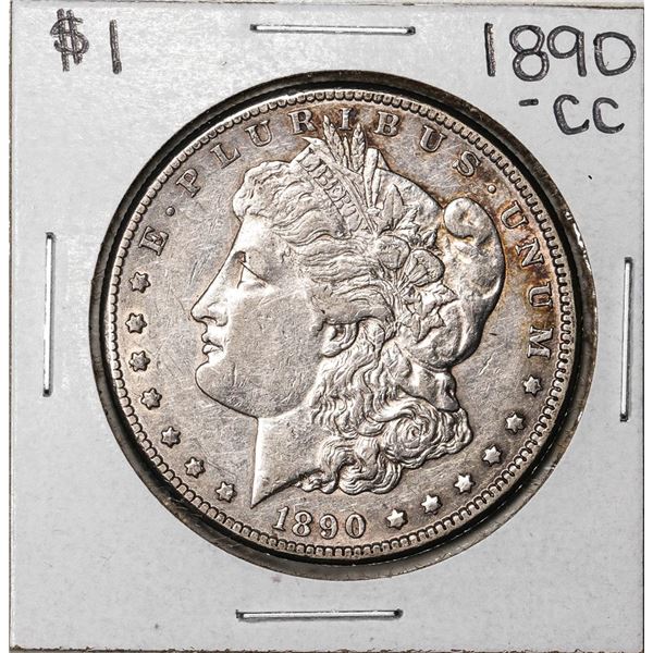 1890-CC $1 Morgan Silver Dollar Coin
