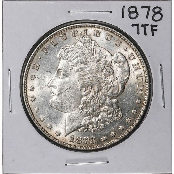 1878 7TF $1 Morgan Silver Dollar Coin