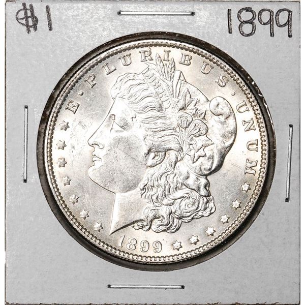 1899 $1 Morgan Silver Dollar Coin