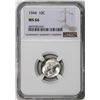 Image 1 : 1944 Mercury Dime Coin NGC MS66