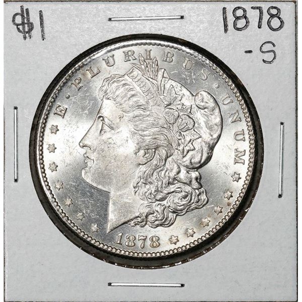 1878-S $1 Morgan Silver Dollar Coin