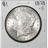 Image 1 : 1878-S $1 Morgan Silver Dollar Coin