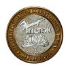 Image 2 : .999 Silver Flamingo Hilton Reno, Nevada $10 Casino Limited Edition Gaming Token