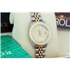 Image 4 : Rolex Ladies Two Tone Champagne 2 ctw VS Diamond Datejust Watch Box And Booklets