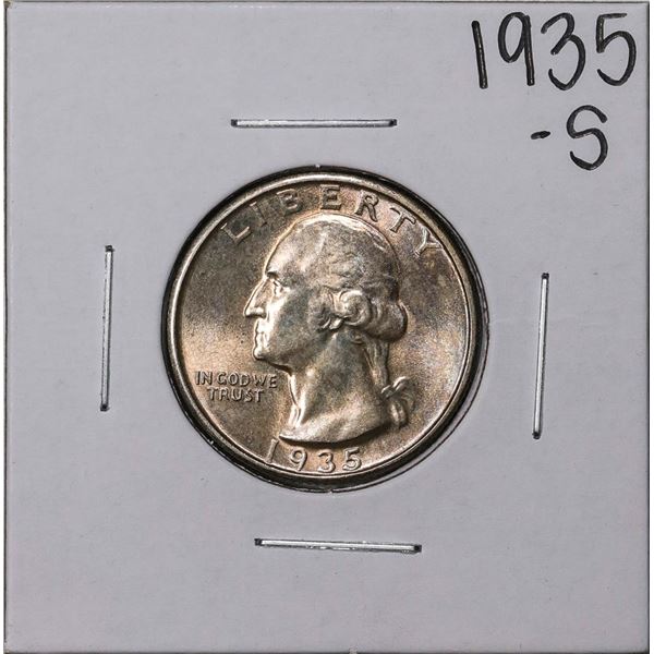 1935-S Washington Quarter Coin