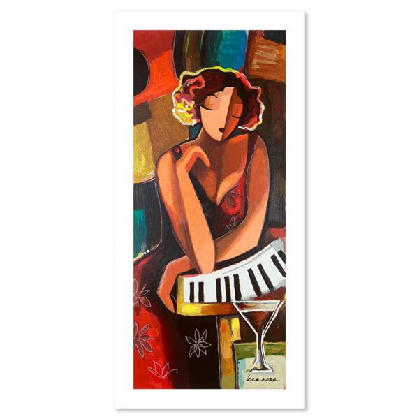 Michael Kerzner "The Pianist" Limited Edition Serigraph On Paper