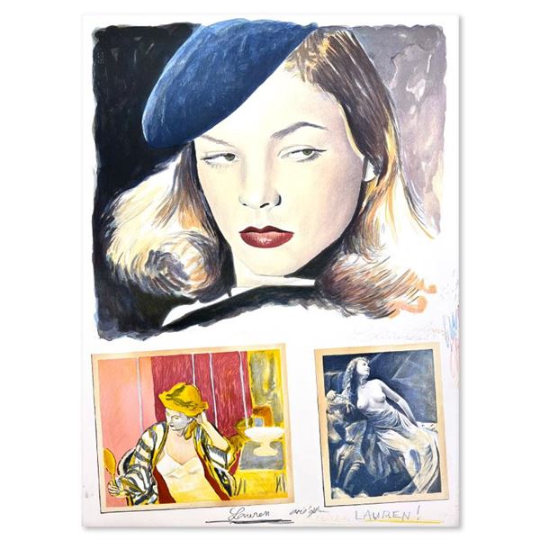 Arie Azene Limited Edition Serigraph On Paper