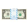 Image 1 : Pack of (100) Consecutive 2017 $1 Federal Reserve STAR Notes Kansas City