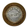 Image 2 : .999 Fine Silver Harrah's Casino Lake Tahoe, Nevada $10 Limited Edition Gaming Token