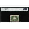 Image 2 : 1863 Second Issue 10 Cents Fractional Currency Note Fr.1249 Legacy Extremely Fine 45