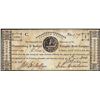 Image 1 : 1818 $1 Chambersburg & Bedford Turnpike Road Company Pennsylvania Obsolete Note