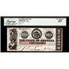 Image 1 : 1863 $100 State of Georgia Milledgeville, GA Obsolete Note Legacy Extremely Fine 45