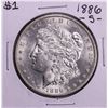 Image 1 : 1886-S $1 Morgan Silver Dollar Coin