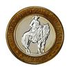 Image 1 : .999 Silver Binion's Horseshoe Las Vegas, NV $10 Casino Limited Edition Gaming Token