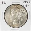 Image 1 : 1927-S $1 Peace Dollar Silver Coin