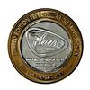 Image 2 : .999 Silver Plaza Hotel & Casino Las Vegas, NV $10 Limited Edition Gaming Token