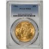Image 1 : 1904 $20 Liberty Head Double Eagle Gold Coin PCGS MS64