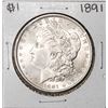 Image 1 : 1891 $1 Morgan Silver Dollar Coin