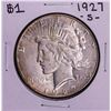 1927-S $1 Peace Silver Dollar Coin