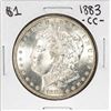 Image 1 : 1883-CC $1 Morgan Silver Dollar Coin