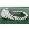 Image 6 : Rolex Ladies Stainless Steel Blue String VVS Diamond Datejust Wristwatch