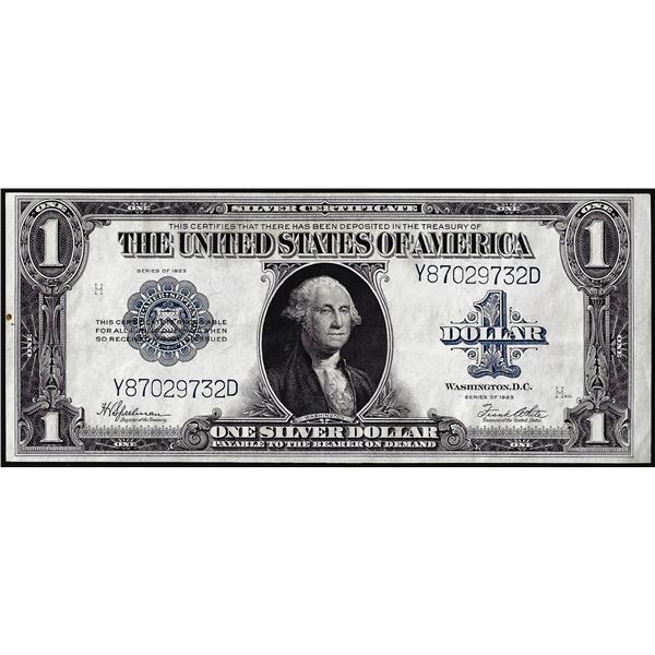 1923 $1 Silver Certificate Note