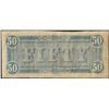 Image 2 : 1864 $50 Confederate States of America Note