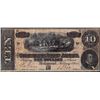 Image 1 : 1864 $10 Confederate States of America Note