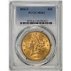 1896-S $20 Liberty Head Double Eagle Gold Coin PCGS MS61