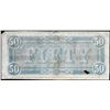 Image 2 : 1864 $50 Confederate States of America Note