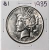 Image 1 : 1935 $1 Peace Silver Dollar Coin