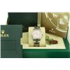 Image 4 : Rolex Midsize Pink Roman Diamond DateJust Watch With Oyster Band and Rolex Box